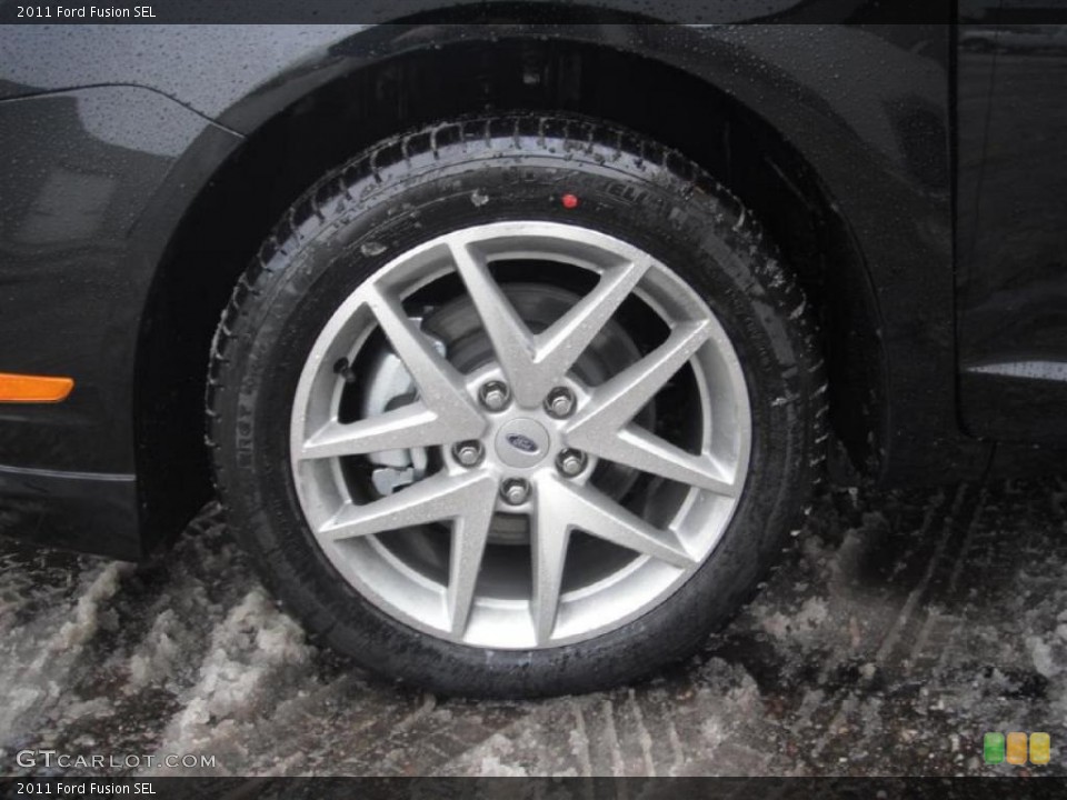 2011 Ford Fusion SEL Wheel and Tire Photo #44142847