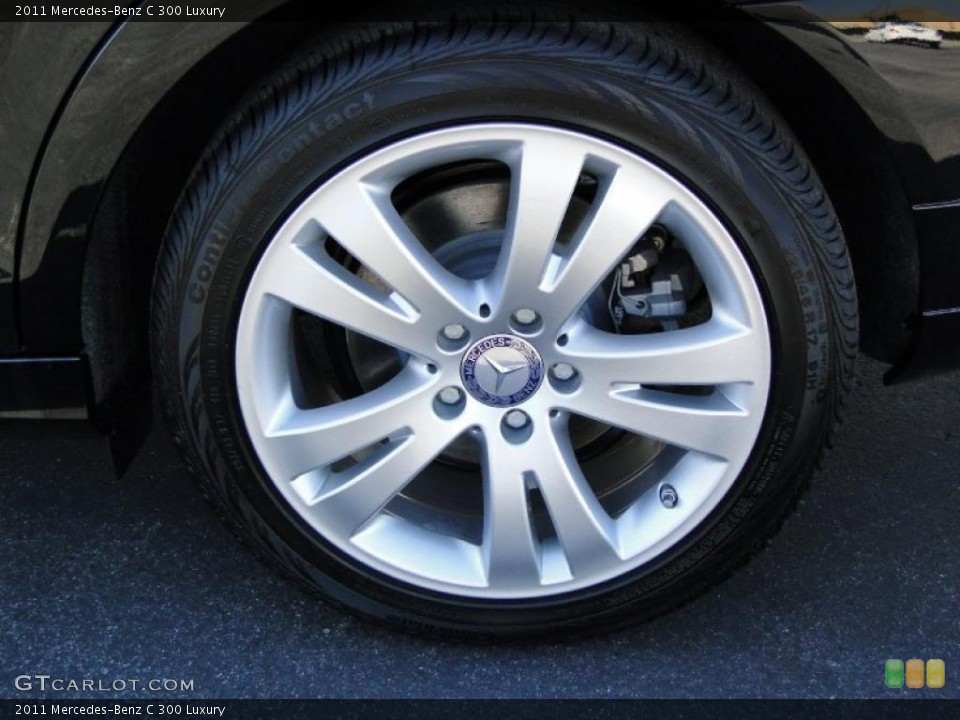 2011 Mercedes-Benz C 300 Luxury Wheel and Tire Photo #44145997
