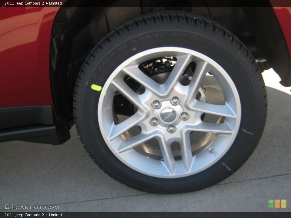 2011 Jeep Compass 2.4 Limited Wheel and Tire Photo #44161260