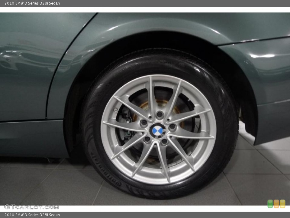 2010 BMW 3 Series 328i Sedan Wheel and Tire Photo #44161304