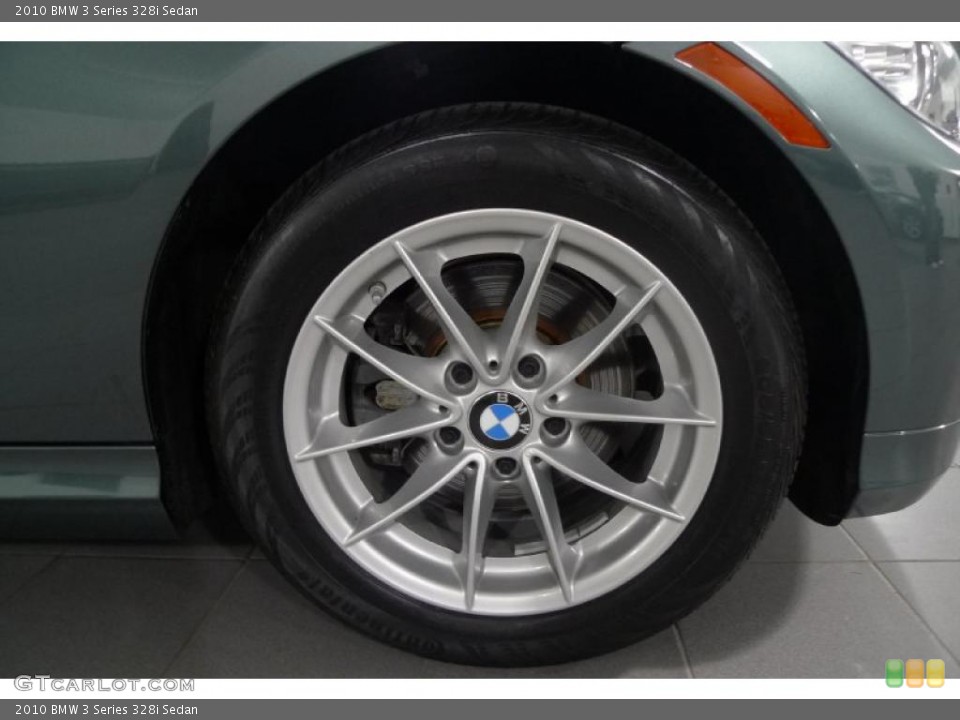 2010 BMW 3 Series 328i Sedan Wheel and Tire Photo #44161336