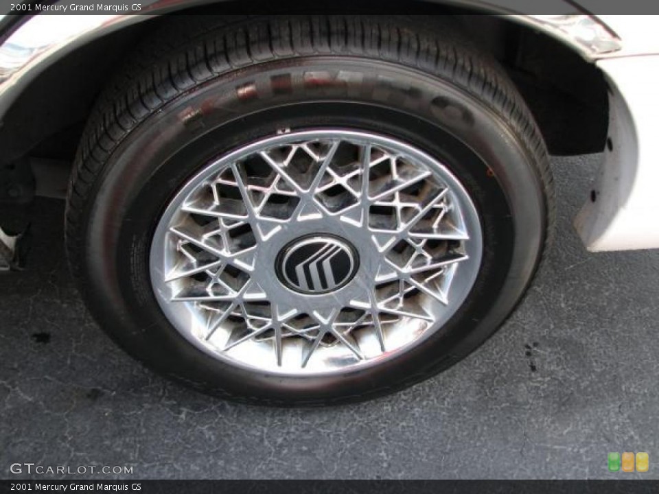 2001 Mercury Grand Marquis GS Wheel and Tire Photo #44161464