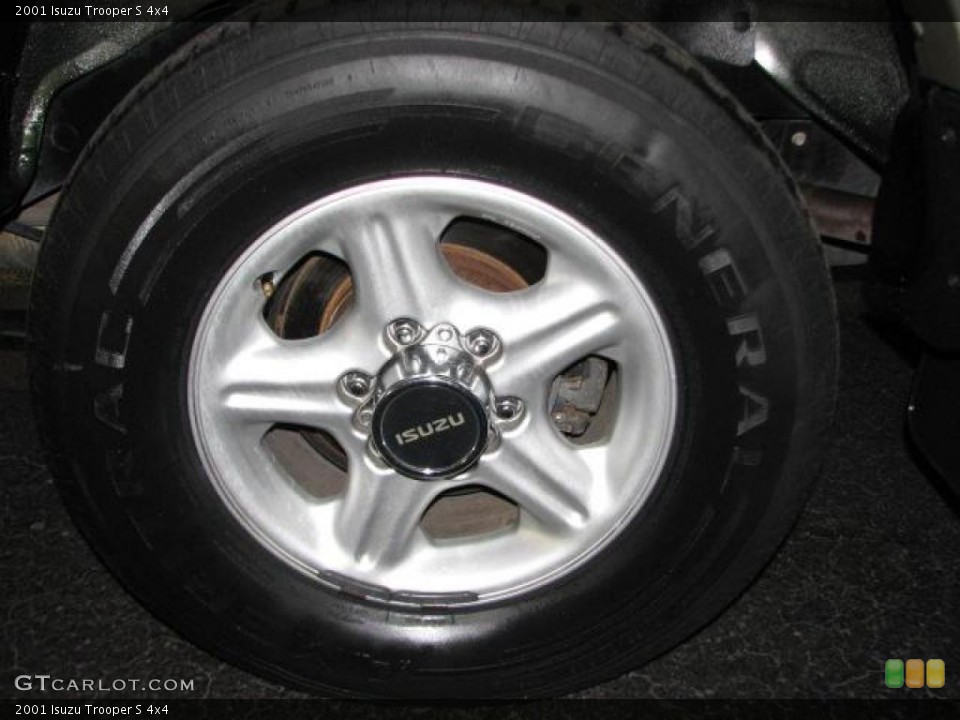 2001 Isuzu Trooper S 4x4 Wheel and Tire Photo #44175721
