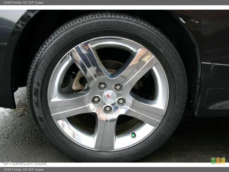 2008 Pontiac G6 GXP Coupe Wheel and Tire Photo #44185430
