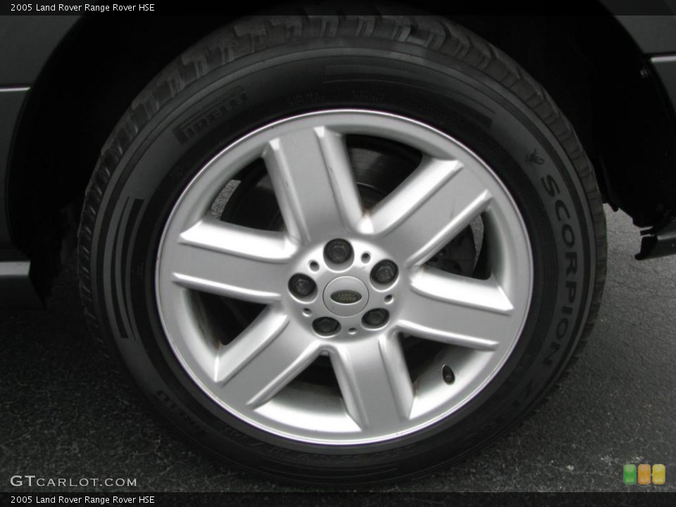 2005 Land Rover Range Rover HSE Wheel and Tire Photo #44188015
