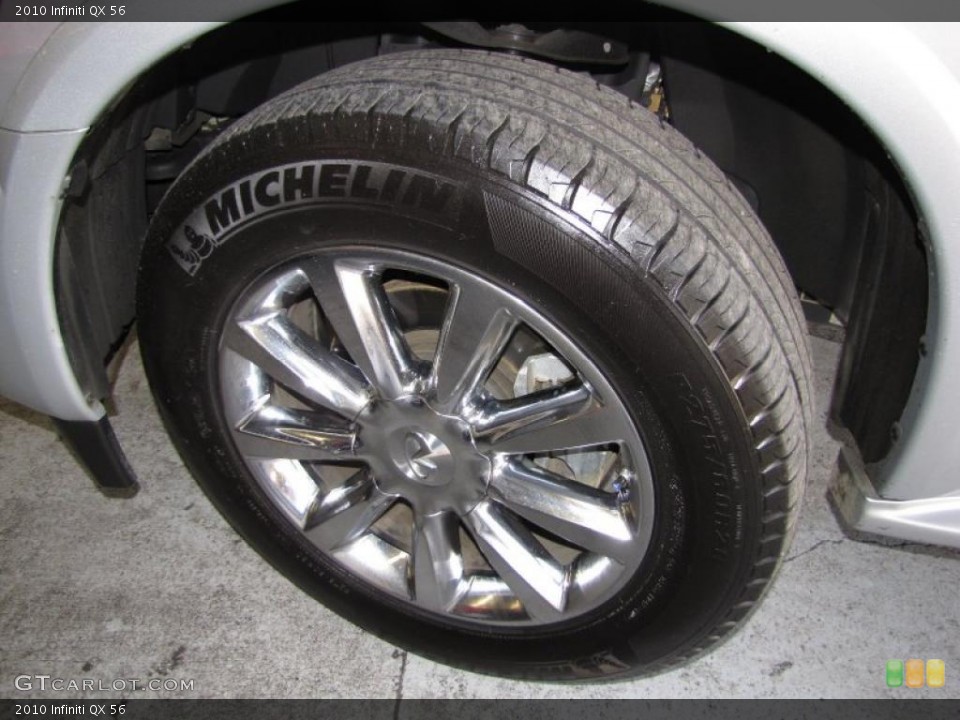 2010 Infiniti QX 56 Wheel and Tire Photo #44190759