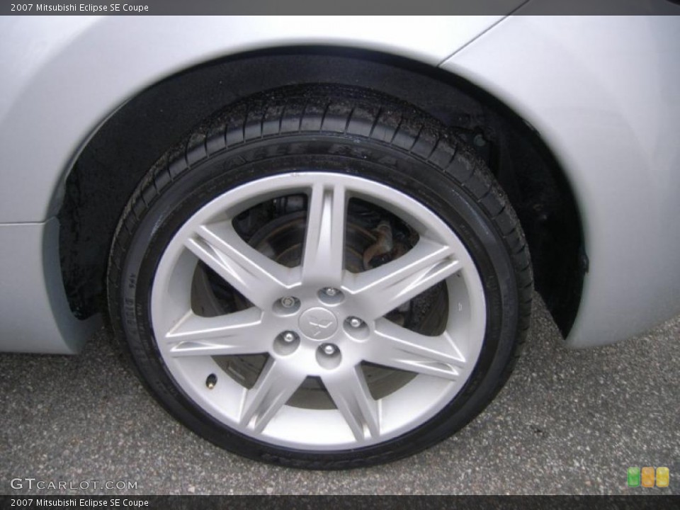 2007 Mitsubishi Eclipse SE Coupe Wheel and Tire Photo #44193030