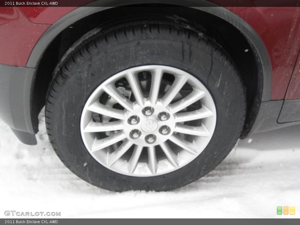 2011 Buick Enclave CXL AWD Wheel and Tire Photo #44202238