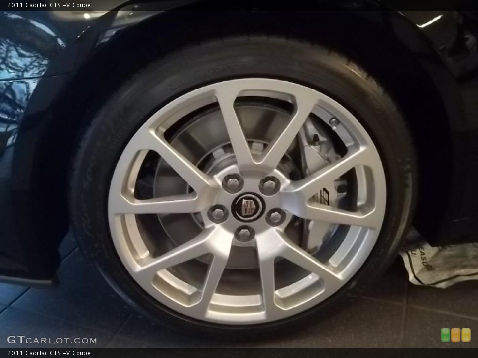 2011 Cadillac CTS -V Coupe Wheel and Tire Photo #44210256