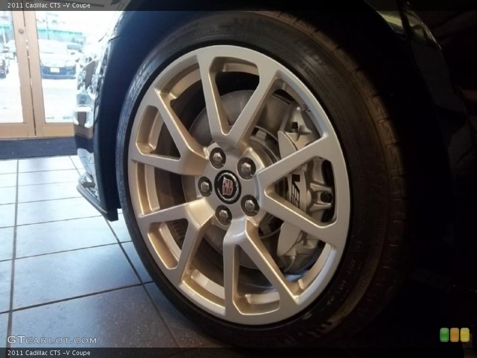 2011 Cadillac CTS -V Coupe Wheel and Tire Photo #44210268