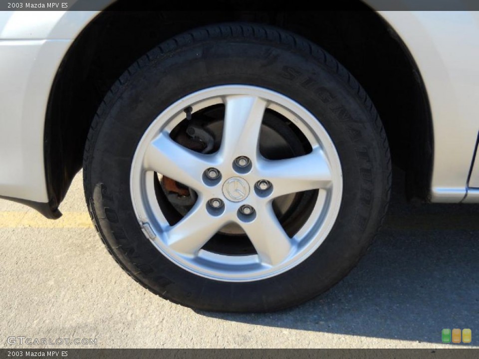 2003 Mazda MPV ES Wheel and Tire Photo #44214449