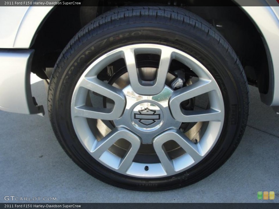 2011 Ford F150 Harley-Davidson SuperCrew Wheel and Tire Photo #44229245