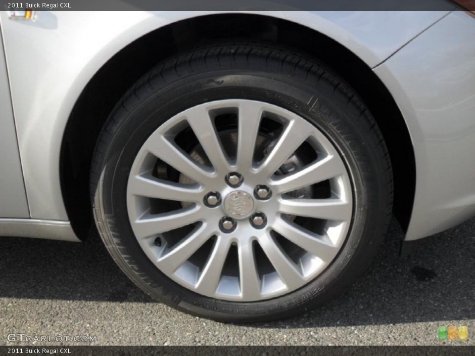 2011 Buick Regal CXL Wheel and Tire Photo #44233481