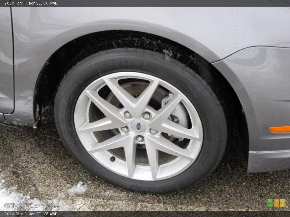 2010 Ford Fusion SEL V6 AWD Wheel and Tire Photo #44240301