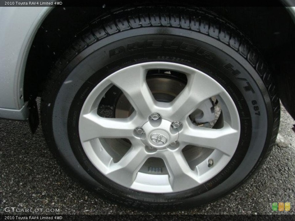 2010 Toyota RAV4 Limited 4WD Wheel and Tire Photo #44245886