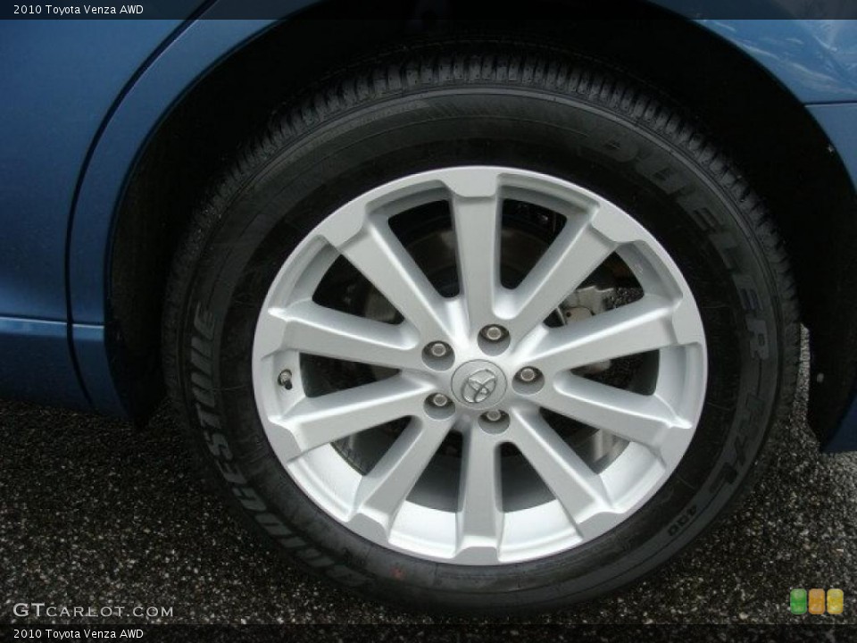 2010 Toyota Venza AWD Wheel and Tire Photo #44248546