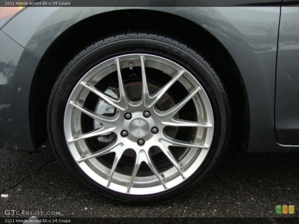 2011 Honda Accord Custom Wheel and Tire Photo #44265466