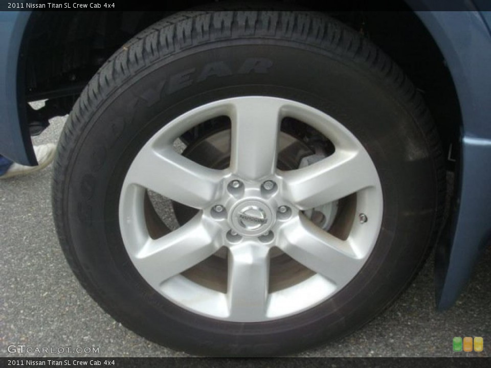 2011 Nissan Titan SL Crew Cab 4x4 Wheel and Tire Photo #44273316