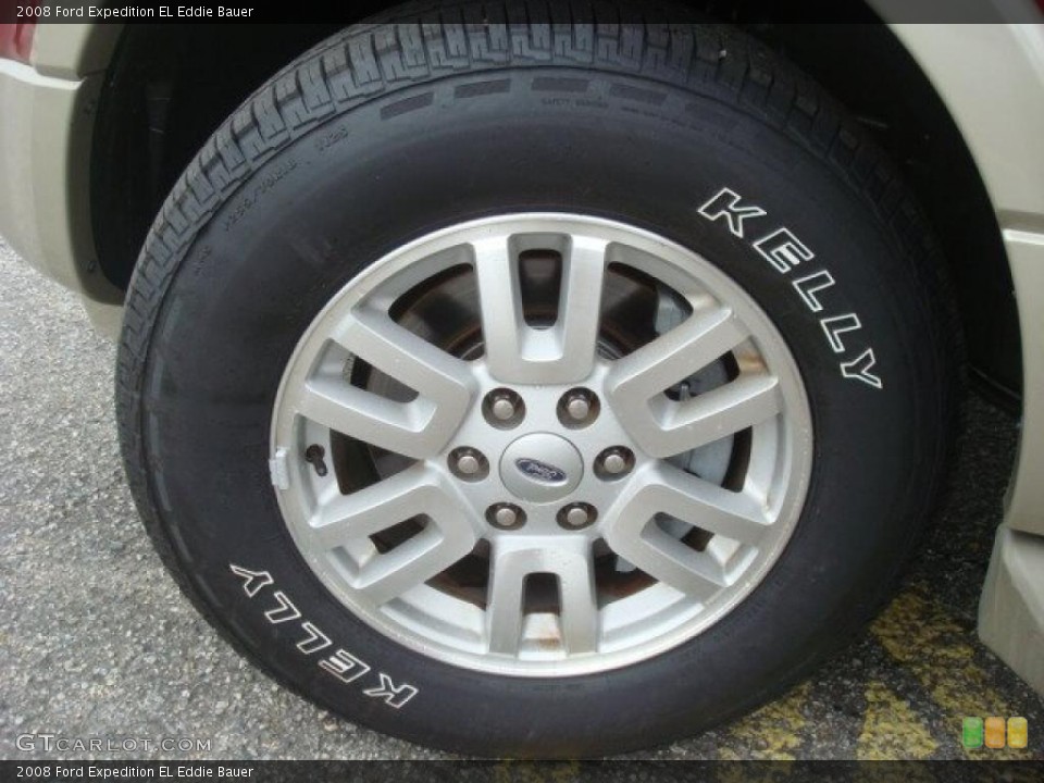 2008 Ford Expedition EL Eddie Bauer Wheel and Tire Photo #44290194