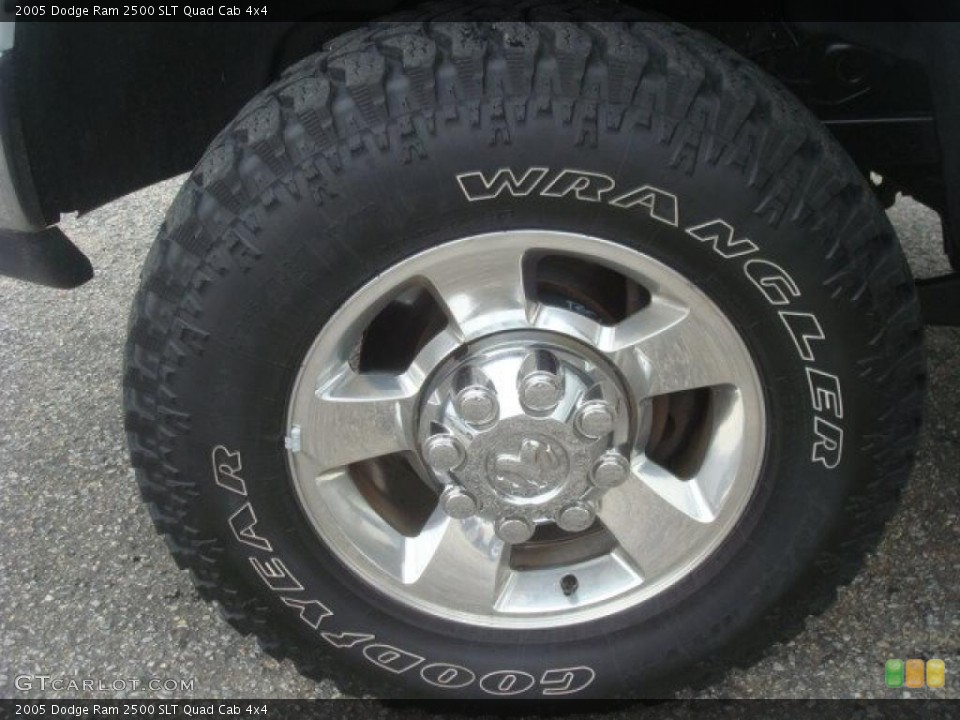 2005 Dodge Ram 2500 SLT Quad Cab 4x4 Wheel and Tire Photo #44291460