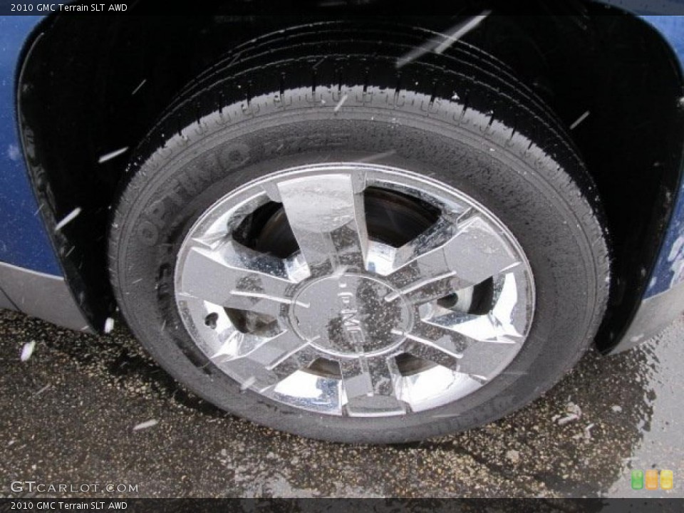 2010 GMC Terrain SLT AWD Wheel and Tire Photo #44292036