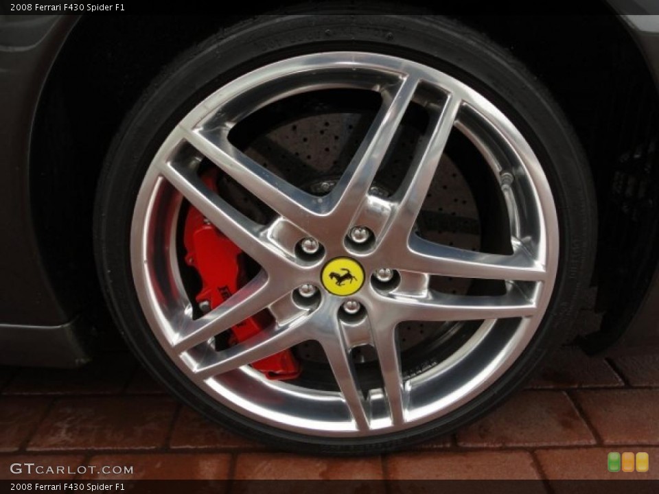 2008 Ferrari F430 Spider F1 Wheel and Tire Photo #44317705