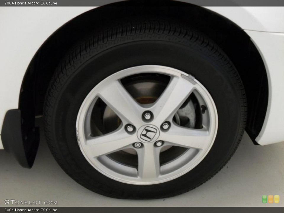 2004 Honda Accord EX Coupe Wheel and Tire Photo #44324337