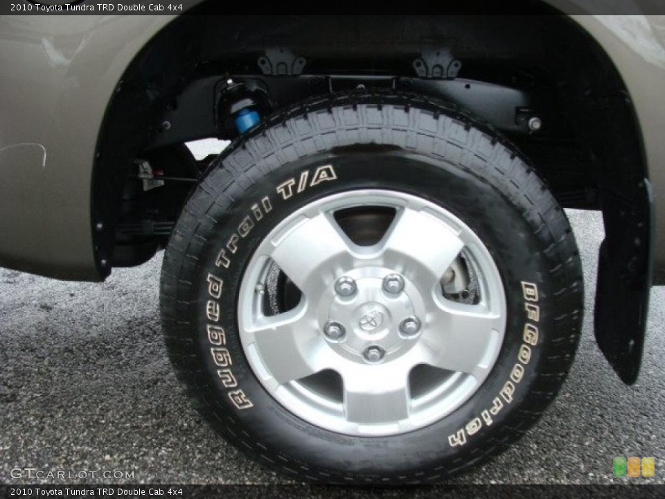 2010 Toyota Tundra TRD Double Cab 4x4 Wheel and Tire Photo #44332026