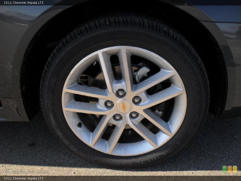 2011 Chevrolet Impala LTZ Wheel and Tire Photo #44335694