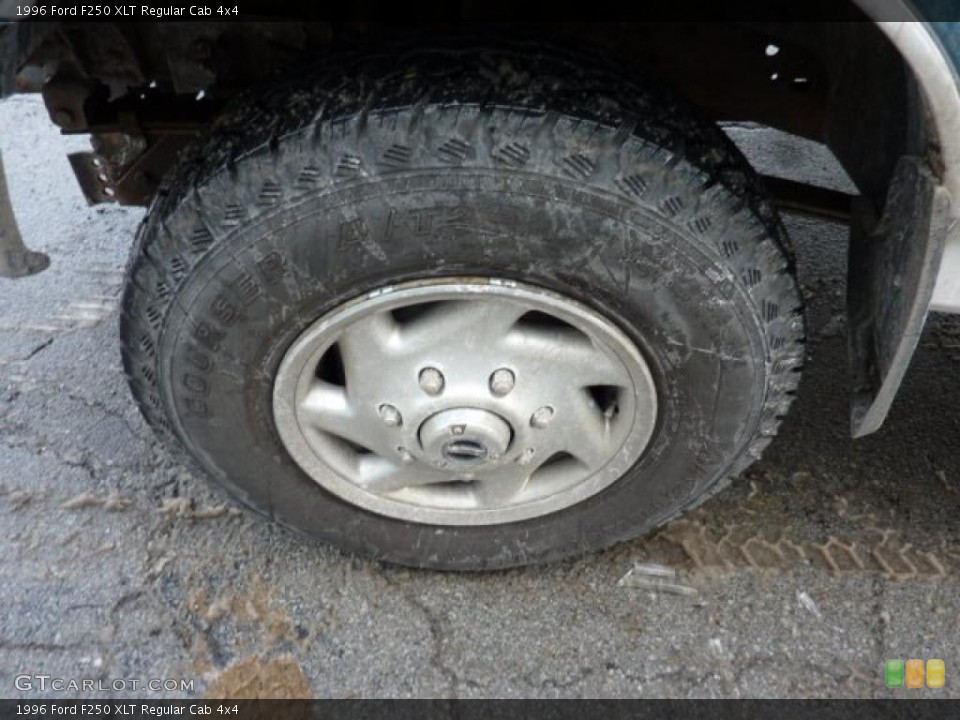 1996 Ford F250 XLT Regular Cab 4x4 Wheel and Tire Photo #44337696