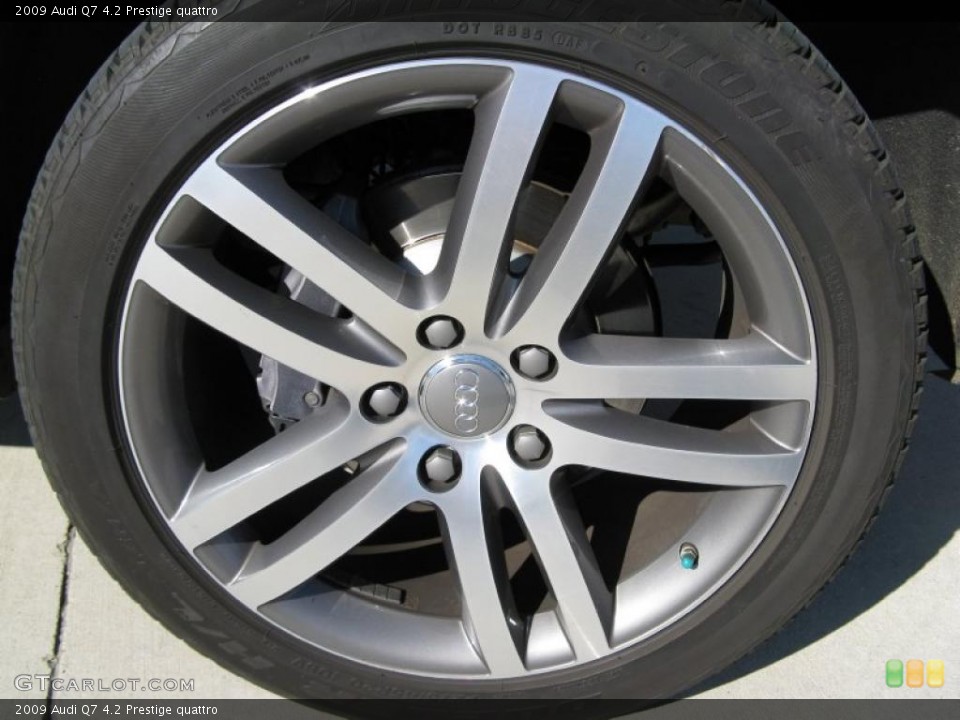 2009 Audi Q7 4.2 Prestige quattro Wheel and Tire Photo #44347206