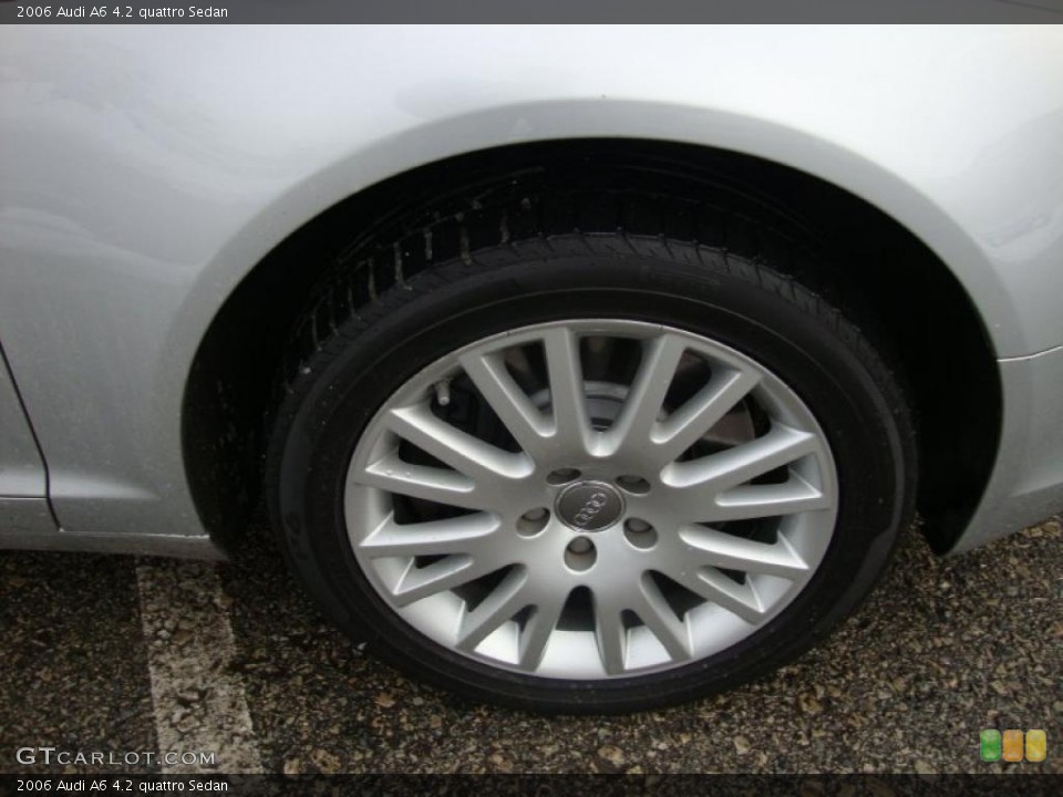 2006 Audi A6 4.2 quattro Sedan Wheel and Tire Photo #44349866