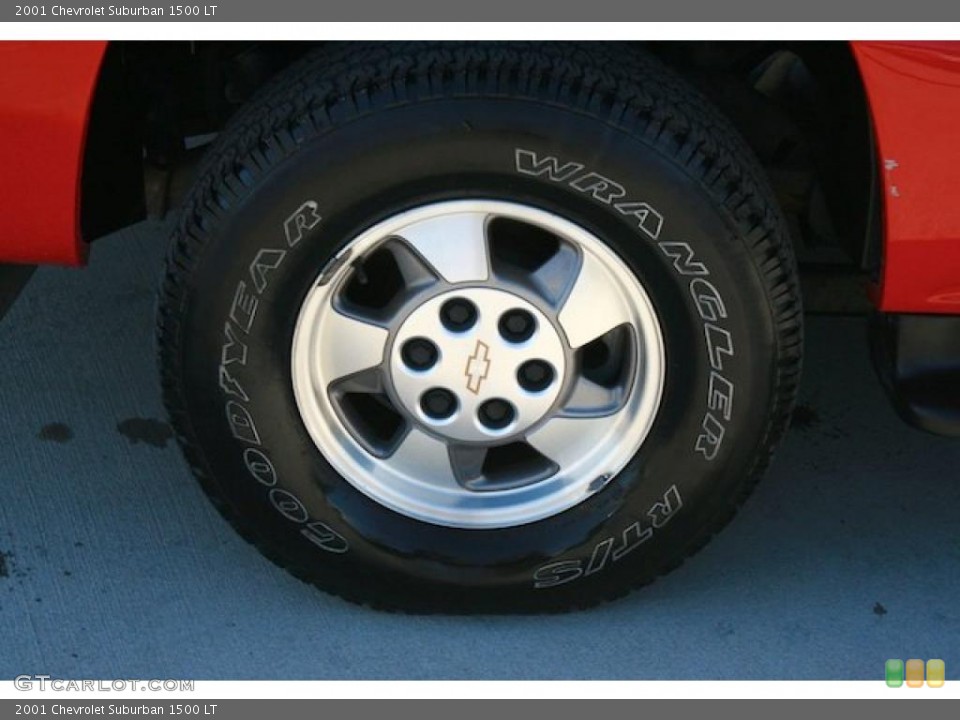 2001 Chevrolet Suburban 1500 LT Wheel and Tire Photo #44350234