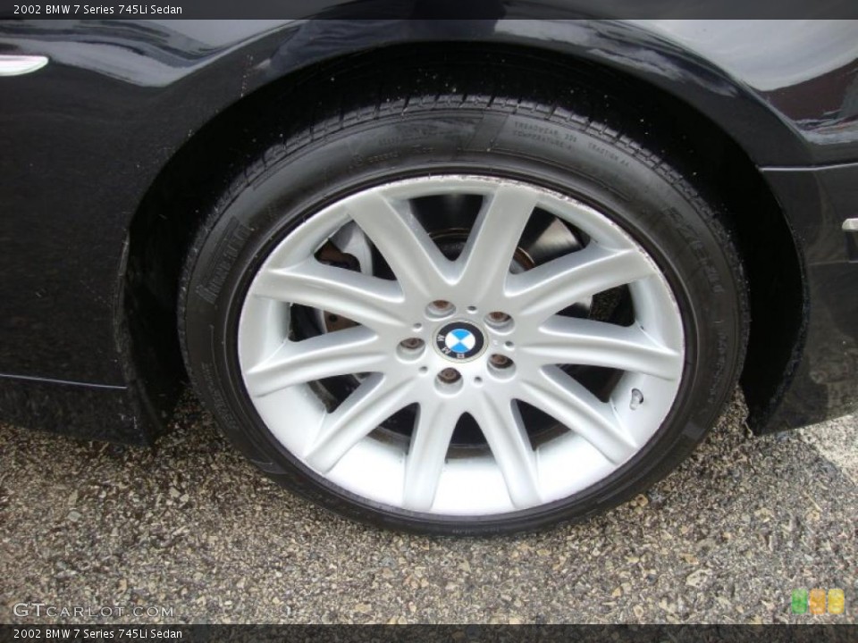 2002 BMW 7 Series 745Li Sedan Wheel and Tire Photo #44351414