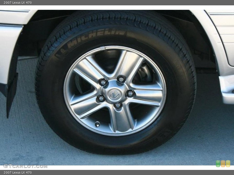 2007 Lexus LX 470 Wheel and Tire Photo #44351706