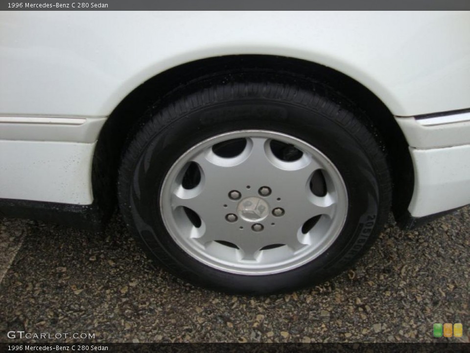 1996 Mercedes-Benz C 280 Sedan Wheel and Tire Photo #44352271