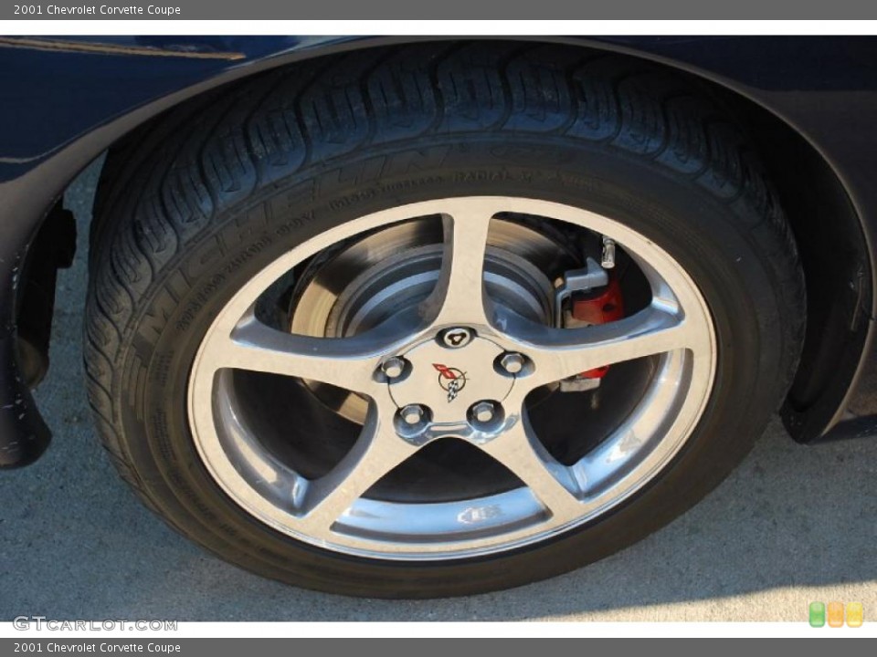 2001 Chevrolet Corvette Coupe Wheel and Tire Photo #44379196