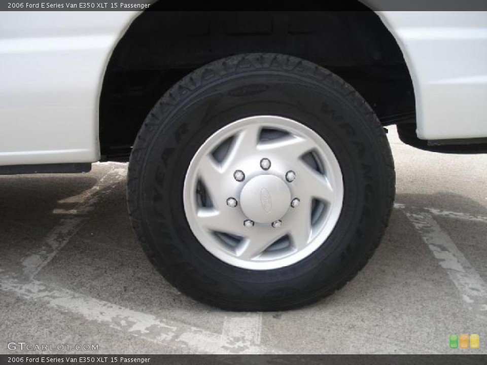 2006 Ford E Series Van E350 XLT 15 Passenger Wheel and Tire Photo #44386199