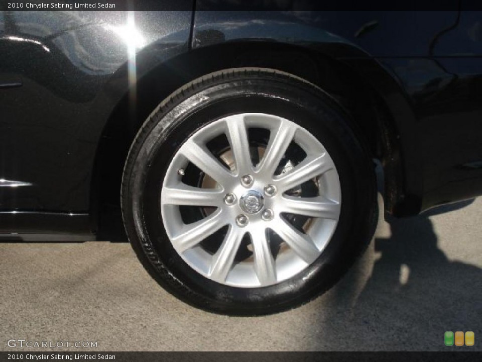 2010 Chrysler Sebring Limited Sedan Wheel and Tire Photo #44387247