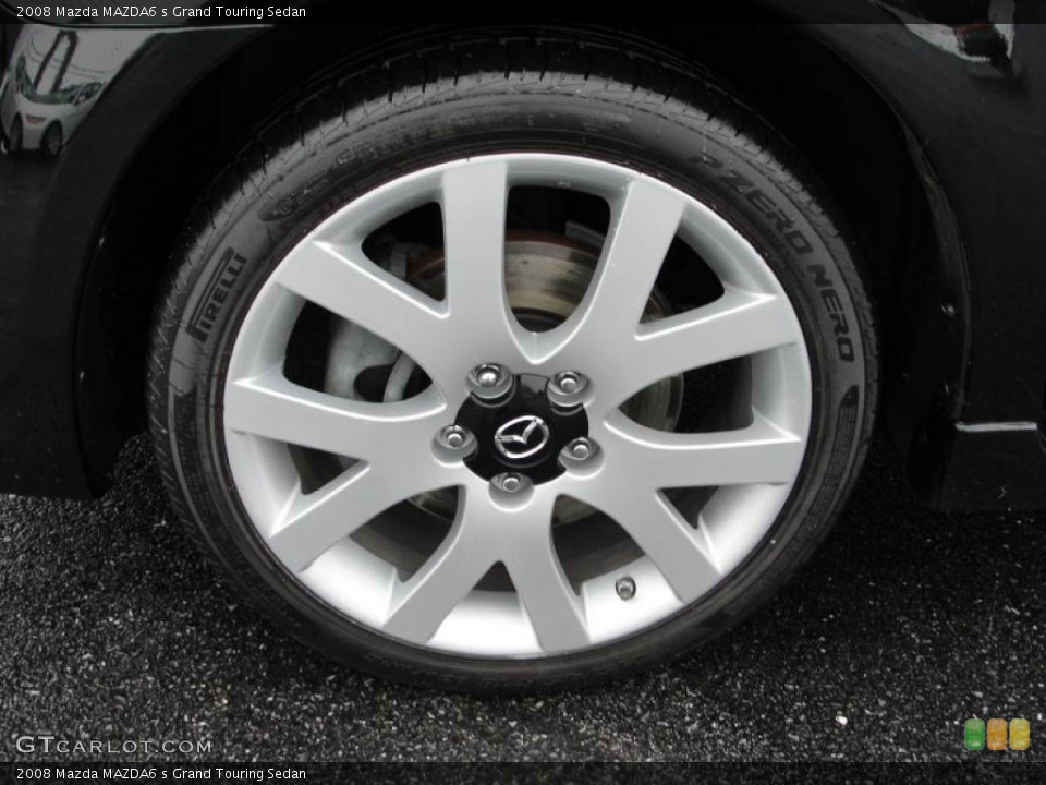 2008 Mazda MAZDA6 s Grand Touring Sedan Wheel and Tire Photo #44390078
