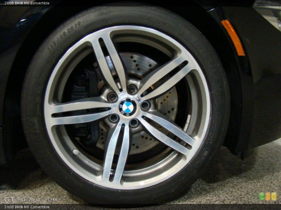 2008 BMW M6 Convertible Wheel and Tire Photo #44410385