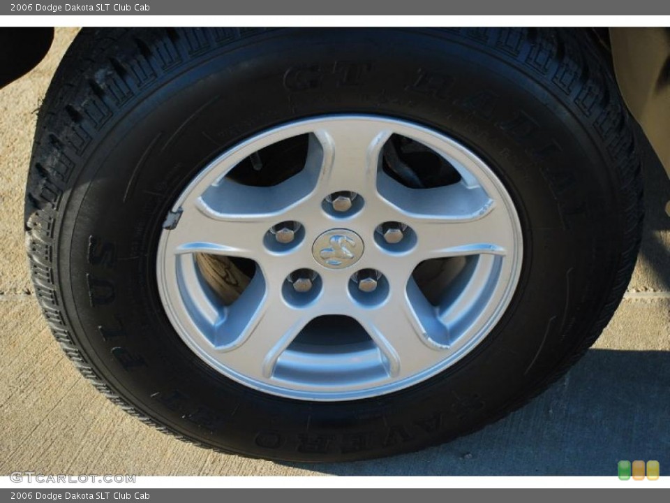 2006 Dodge Dakota SLT Club Cab Wheel and Tire Photo #44418422