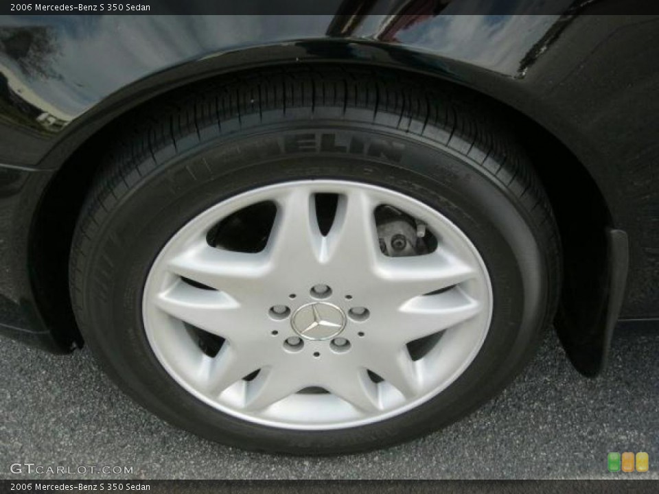 2006 Mercedes-Benz S 350 Sedan Wheel and Tire Photo #44442898