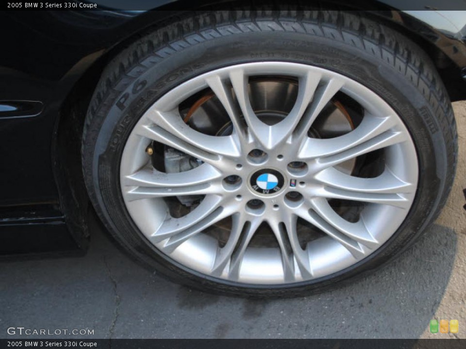 2005 BMW 3 Series 330i Coupe Wheel and Tire Photo #44444430
