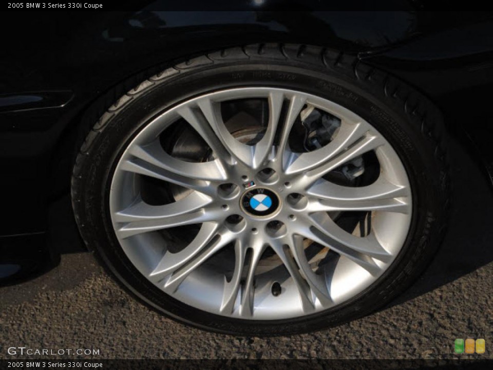 2005 BMW 3 Series 330i Coupe Wheel and Tire Photo #44444502