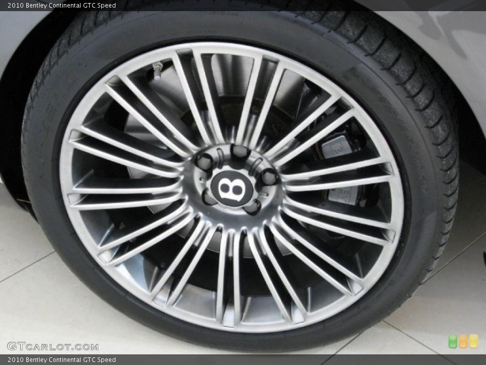 2010 Bentley Continental GTC Speed Wheel and Tire Photo #44454978