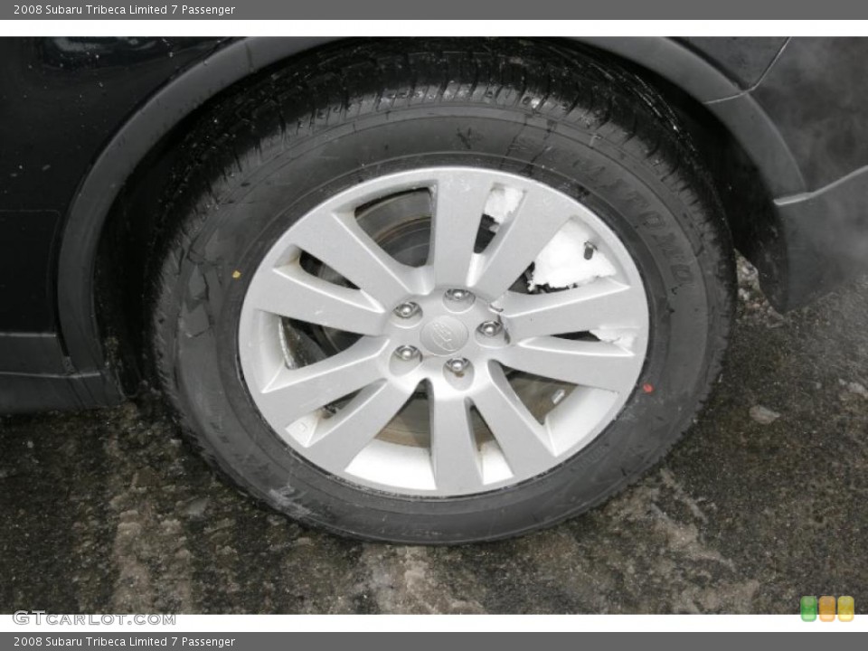 2008 Subaru Tribeca Limited 7 Passenger Wheel and Tire Photo #44462722