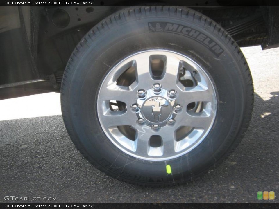 2011 Chevrolet Silverado 2500HD LTZ Crew Cab 4x4 Wheel and Tire Photo #44501562