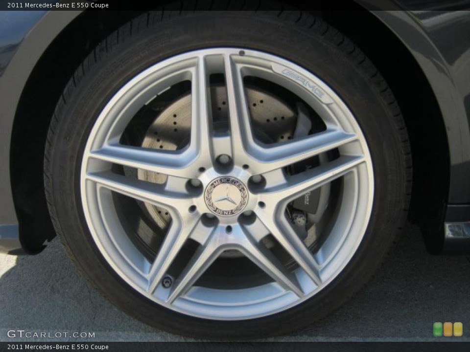 2011 Mercedes-Benz E 550 Coupe Wheel and Tire Photo #44514223