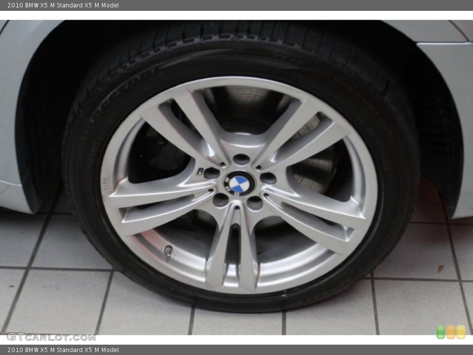 2010 BMW X5 M  Wheel and Tire Photo #44520827